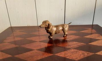 P. Chenet - Figure - Teckel - Bronze
