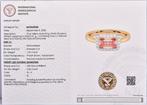 Ring - 14 karaat Geel goud - 1.83ct. tw. Morganiet - Diamant, Handtassen en Accessoires, Ringen, Nieuw