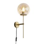 Wandlamp Almuñécar, amber, dimbaar, Ophalen of Verzenden, Gebruikt