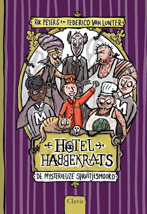 Hotel Habbekrats 1 - De mysterieuze spruitjesmoord, Antiek en Kunst, Antiek | Boeken en Manuscripten, Verzenden