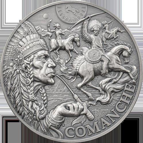 Kameroen. 2000 Francs 2024 Comanche - Tribal Spirit -, Postzegels en Munten, Munten | Europa | Niet-Euromunten