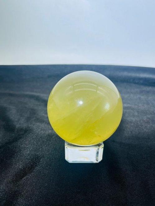 Premium Braziliaanse Citrien Bol - Natuursteen - zeldzaam -, Verzamelen, Mineralen en Fossielen