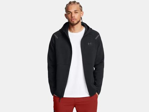 Under Armour Unstoppable Fleece Fz Hoodie Eu-Blk - Maat XL, Kleding | Heren, Truien en Vesten, Zwart, Nieuw, Maat 56/58 (XL), Ophalen of Verzenden