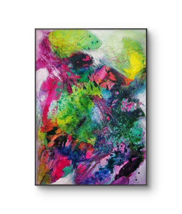 Monika Seroka - Abstract Landscape, Antiek en Kunst, Kunst | Schilderijen | Modern