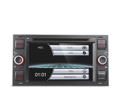 AUTORADIO GPS 2DIN 7 GPS TACTILE POUR FORD FOCUS C-MAX FIES, Auto diversen, Autonavigatie, Verzenden