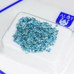 387 pcs Diamant (Kleurbehandeld) - 1.07 ct - Rond - Fancy, Handtassen en Accessoires, Edelstenen, Nieuw