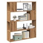 vidaXL Boekenkast/kamerscherm 100x24x124,5 cm artisanaal, Huis en Inrichting, Verzenden, Nieuw