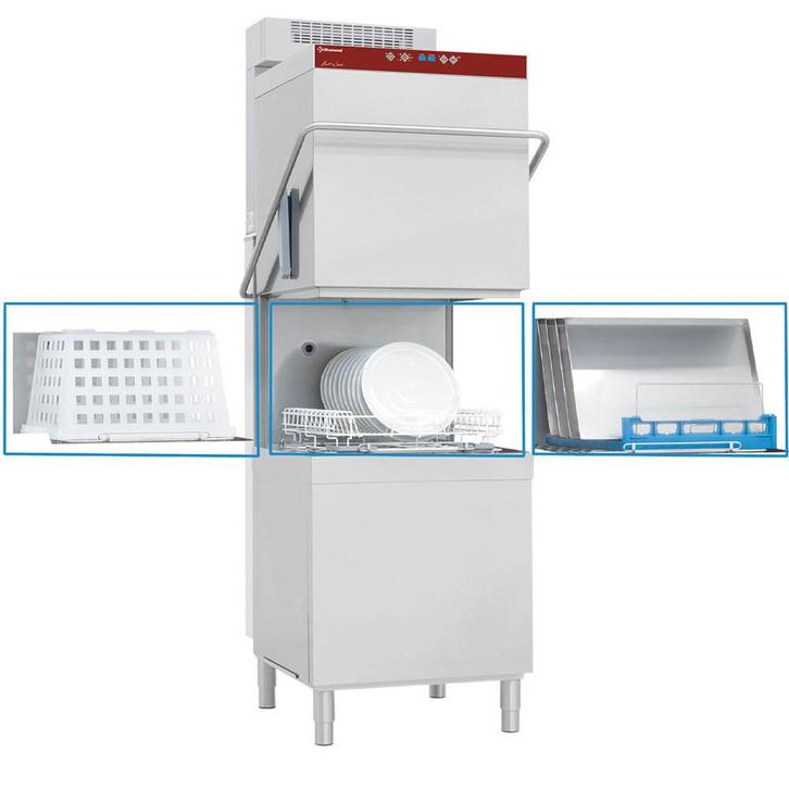 Doorschuifvaatwasser | Naglanspomp | Warmteterugwinning |, Zakelijke goederen, Horeca | Keukenapparatuur, Nieuw in verpakking