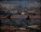 Constant Permeke (1886-1952) - Avond op zee, Antiek en Kunst
