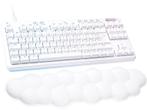 Logitech - Gaming toetsenbord - Azerty - Wit, Computers en Software, Verzenden, Logitech, Bedraad, Nieuw