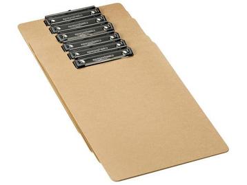 Veiling - hardboard klembord - verpakking van 6, bruin beschikbaar voor biedingen