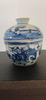 Gemberpot (2) - Porselein - Arita blauw-witte pot, Antiek en Kunst