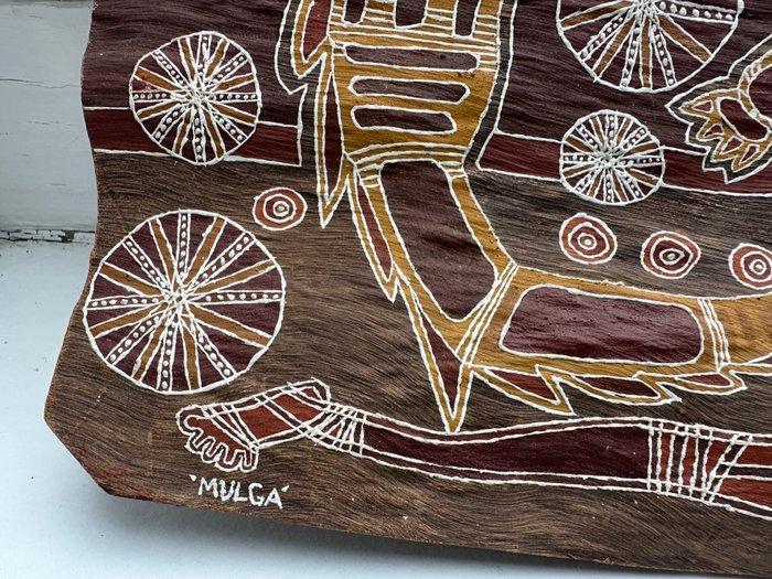 John Cummins (Mulga) -  Ganddr The Salt Water crocodile, Antiek en Kunst, Kunst | Niet-Westerse kunst