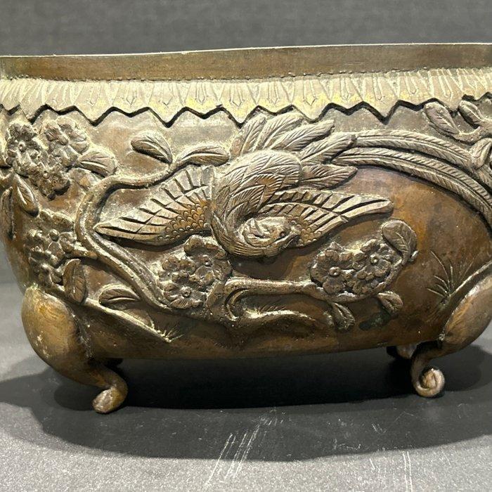 Wierookbrander - Brons - phoenix wierookbrander, Antiek en Kunst, Antiek | Overige Antiek