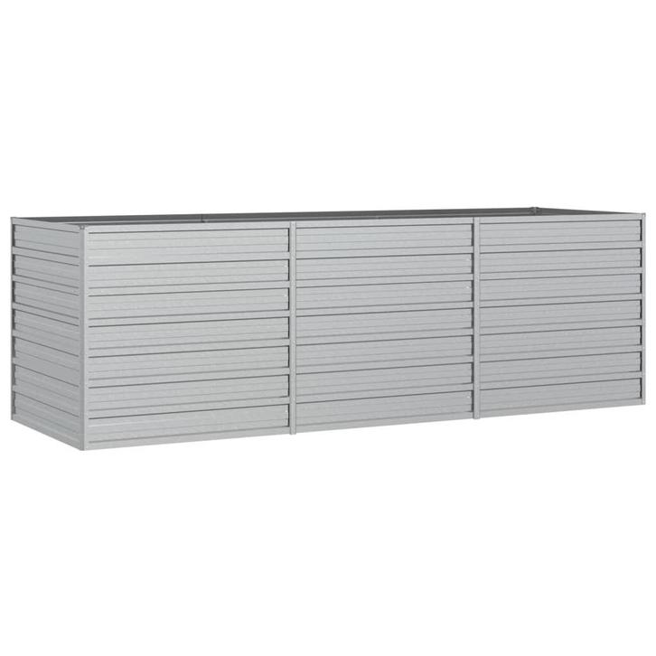 Plantenbak Gegalvaniseerd Staal | OP = OP | 55% Korting, Tuin en Terras, Bloembakken en Plantenbakken, 60 cm of meer, 100 cm of meer