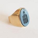 Ring - 18 karaat Geel goud - 2.60ct. tw., Handtassen en Accessoires, Ringen, Nieuw