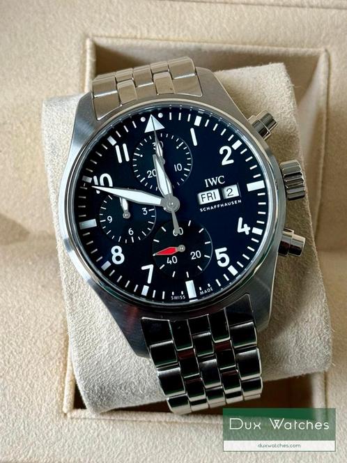 IWC Pilot's Chronograph IW388113 uit 2024, Handtassen en Accessoires, Horloges | Heren, Verzenden