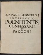 Paulo Segneri - Instructio Poenitentis Sive Opusculum In Quo, Antiek en Kunst