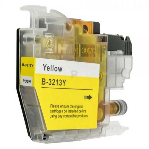 Huis-Merk  BROTHER LC-3213 Yellow + Chip 9ml 247print, Informatique & Logiciels, Fournitures d'imprimante, Envoi