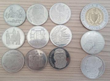 Zwitserland. Lot of 20 coins, incl. silver: 2, 5, 20 Francs