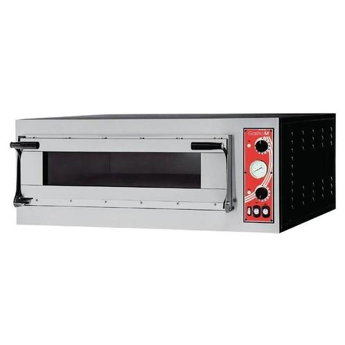 Pizza oven elektrisch Rome 1 | 1x4 Ø36cm | 6kW/h | Gastro M, Zakelijke goederen, Horeca | Keukenapparatuur, Nieuw in verpakking