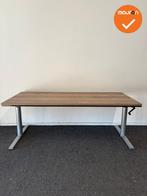 Gispen bureau – Slinger verstelbaar – 180x80 – Zilverg, Werkplek, Ophalen of Verzenden, Gebruikt, Bureau
