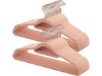 Veiling - Fluwelen Kleerhanger 50 stuks Anti-slip roze goud
