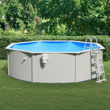 vidaXL Zwembad met veiligheidsladder 460x120 cm, Tuin en Terras, Verzenden, Nieuw
