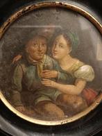 David Teniers il Giovane (1610-1690), Navolger van - Scena, Antiek en Kunst