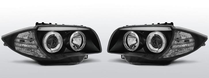 Koplampen Angel Eyes CCFL | BMW 1-serie E81 E82 E87 E88 | Dr, Auto-onderdelen, Verlichting, Nieuw, BMW, Verzenden