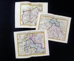 Europa, Kaart - (LOT van 3) -, Livres, Atlas & Cartes géographiques