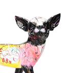 Beeldje - Pop art Dog - glasvezel