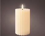Actie lumineo led kaars wax steady binnen, ribbel, met, Nieuw