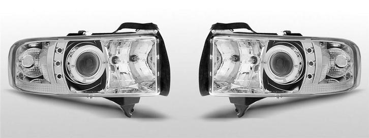 Carnamics Koplampen | Dodge Ram 94-01 4-d |  chroom, Auto-onderdelen, Verlichting, Nieuw, Verzenden