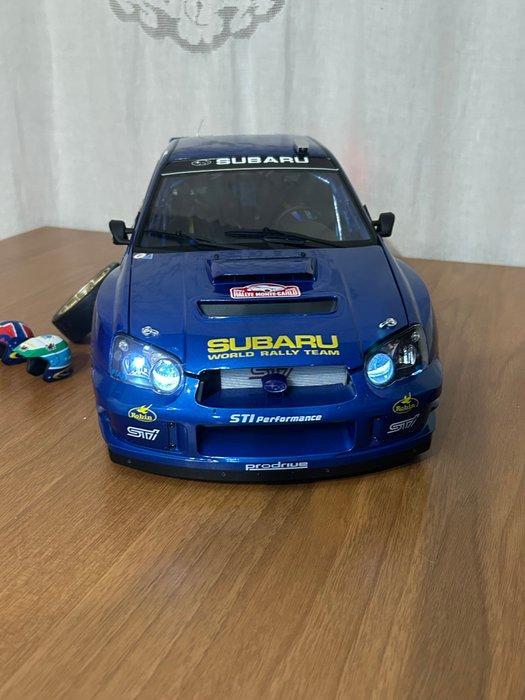 Hachette 1:8 - Modelauto - Subaru Impreza WRC 2003 Solberg, Hobby en Vrije tijd, Modelauto's | 1:5 tot 1:12