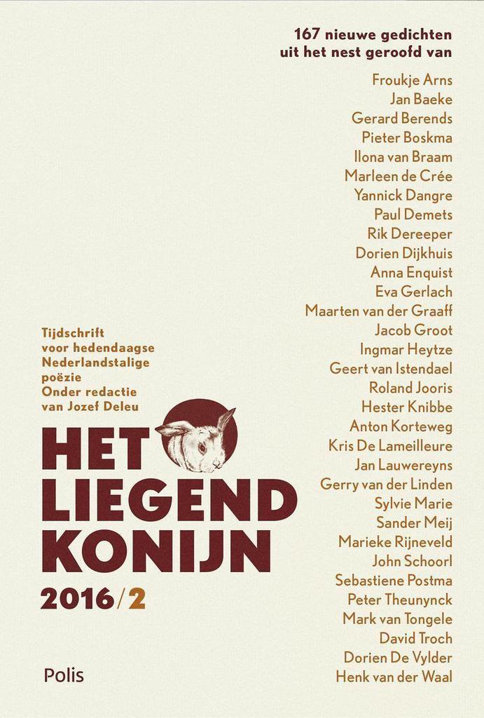 Het Liegend Konijn jaargang 14 2016/2 9789463101882, Livres, Littérature, Envoi