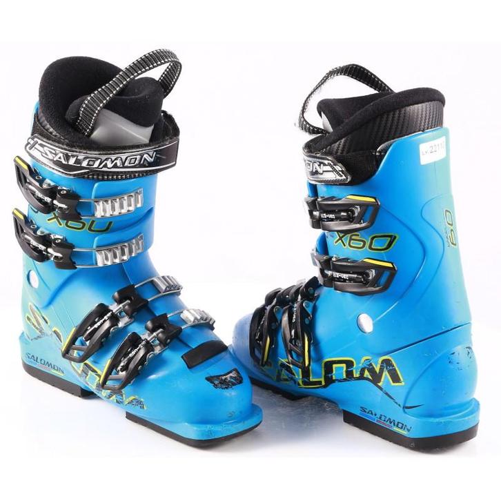 35 36 kinder skischoenen SALOMON X3-X60, micro, blue, Sport en Fitness, Skiën en Langlaufen, Verzenden