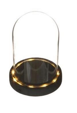 Actie stolp met led verlichting black bell 12 cm diameter, Hobby en Vrije tijd, Knutselen, Nieuw