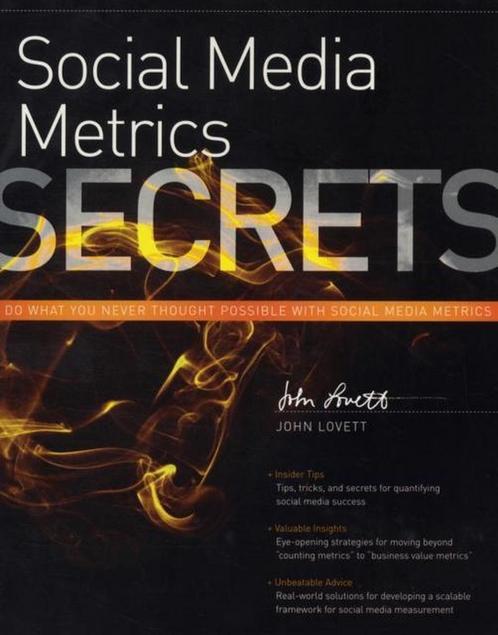 Social Media Metrics Secrets 9780470936276 John Lovett, Boeken, Taal | Engels, Gelezen, Verzenden