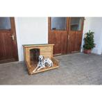Hondenhok met terras 113 x 127 x 83 cm - kerbl, Nieuw