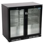 Barkoelkast | 198L | Zwart | +2°C/+8°C | Geventileerd |, Verzenden