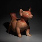 Colima, West-Mexico Terracotta Hond figuur. 200 v.Chr. - 200
