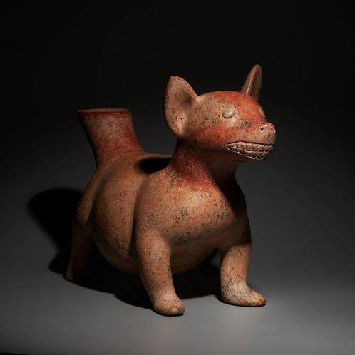 Colima, West-Mexico Terracotta Hond figuur. 200 v.Chr. - 200, Collections, Minéraux & Fossiles