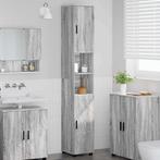 vidaXL Badkamer Hoge Kast Grijs sonoma 30 x 35 x 192 cm, Verzenden, Nieuw