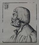 Erhard Schön (1491- c. 1542) - Portret van Albrecht Dürer