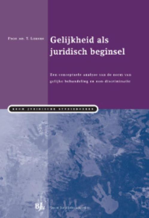 Gelijkheid als juridisch beginsel / Boom Juridische, Boeken, Wetenschap, Gelezen, Verzenden