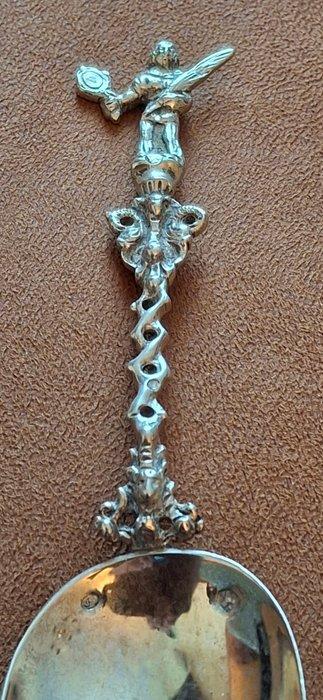 Hollandse Zilver keuren - Lepel - Zilveren Huwelijks lepel, Antiek en Kunst, Antiek | Zilver en Goud