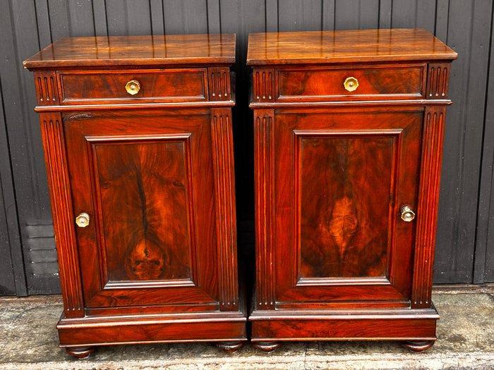 Nachtkastje (2) - Mahonie, Antiek en Kunst, Antiek | Overige Antiek