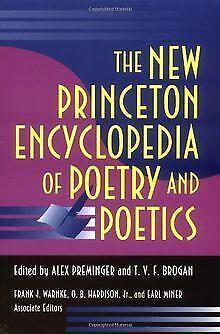 The New Princeton Encyclopedia of Poetry and Poetics  Book, Livres, Livres Autre, Envoi