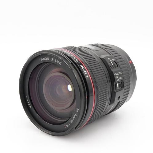 Canon EF 24-105mm F/4.0 L IS USM occasion, Audio, Tv en Foto, Foto | Lenzen en Objectieven, Zo goed als nieuw, Verzenden